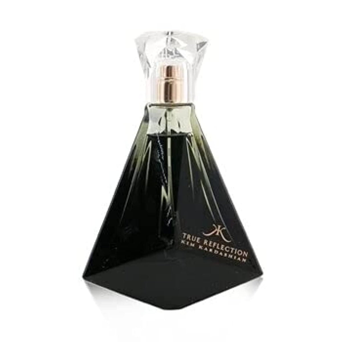 Kim Kardashian True Reflection spray application on pulse points for a confident daytime scent.