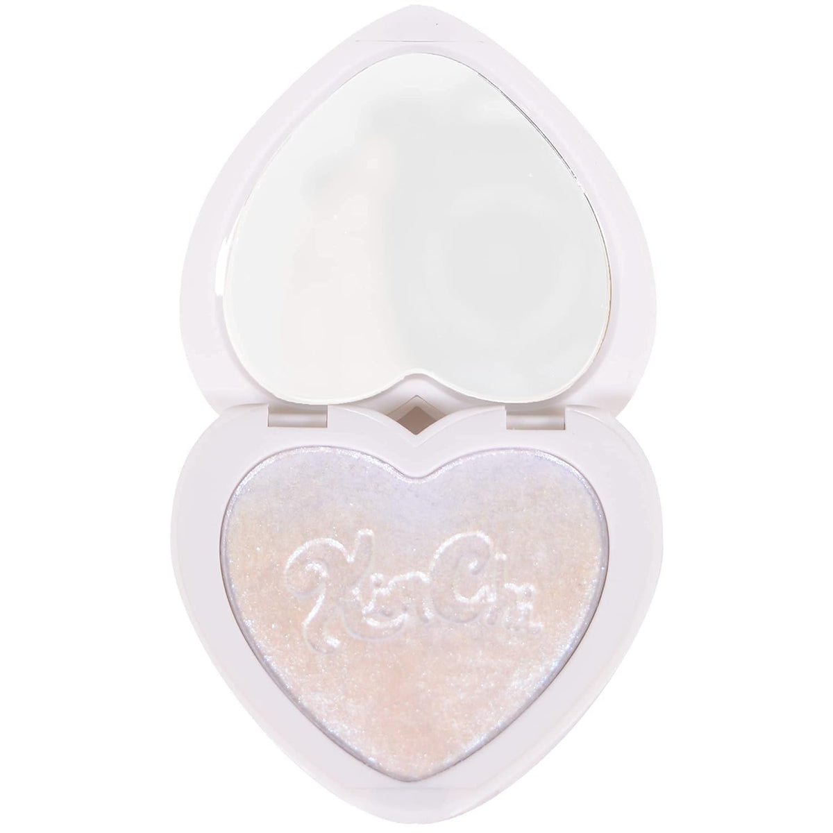 KimChiChic Pearl Gone Wild compact displaying iridescent glow for skin