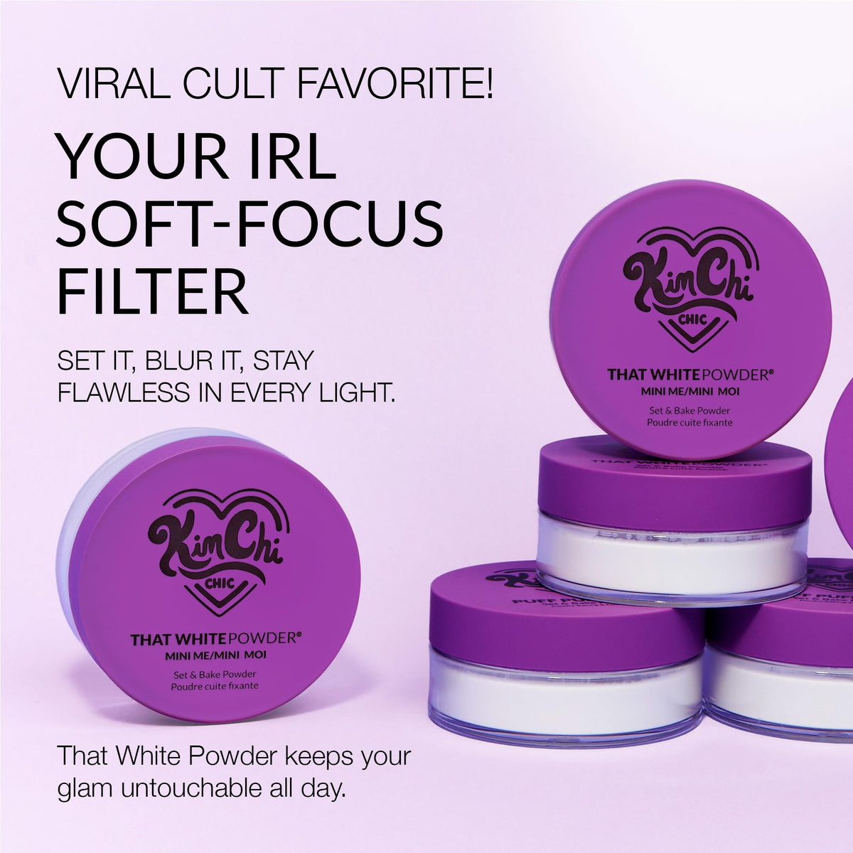 KimChiChic Mini Me White Powder Set vegan and cruelty-free credentials trusted by mindful shoppers