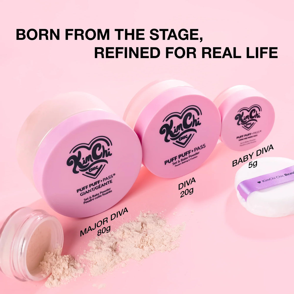 KimChiChic travel-friendly compact design supports touch-ups anywhere.
