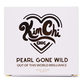 KimChiChic Pearl Gone Wild highlighter includes a mirror for on the go touch ups