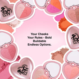 KimChiChic’s signature touch, inspired by magical cartoons, adds a radiant vibe to cheeks.