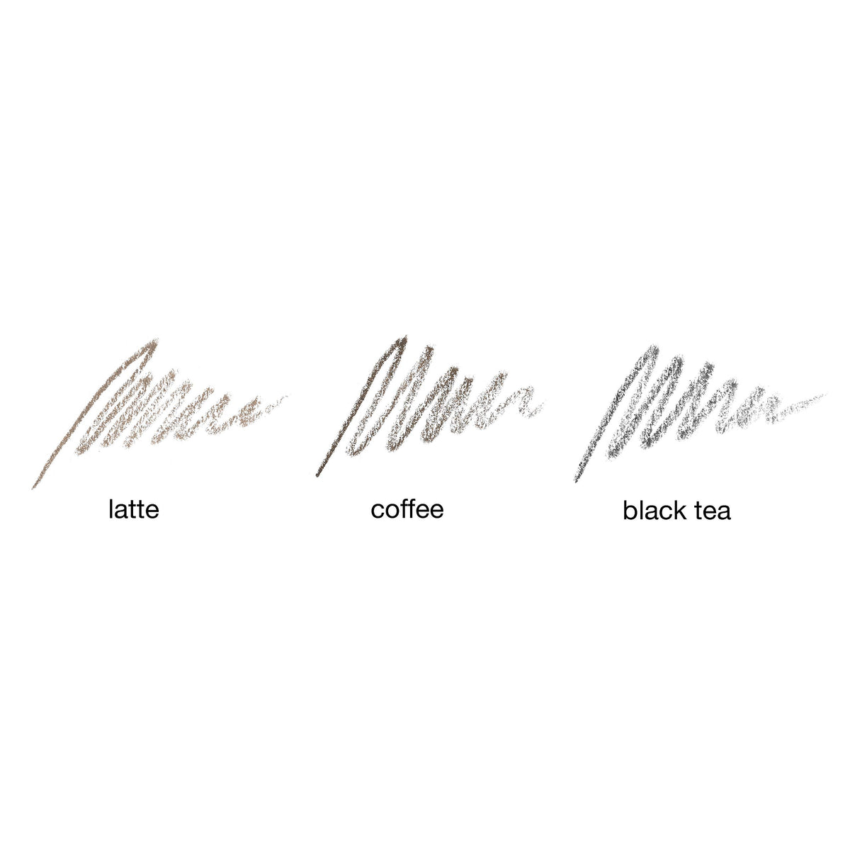 Kimiko Coffee pencil includes a covered brush for blending