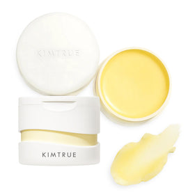 Kimtrue 3rd generation cleansing balm bottle for quick makeup removal.