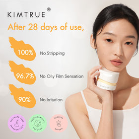 Kimtrue travel friendly packaging ideal for trips and daily use.