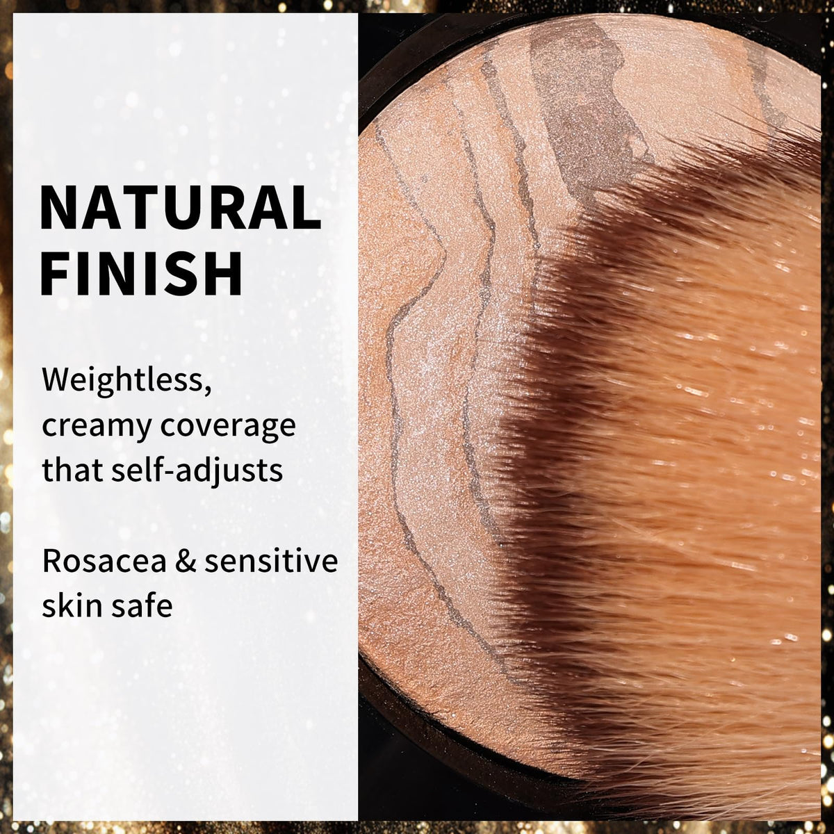 KIMUSE travel-friendly packaging fits in a makeup bag