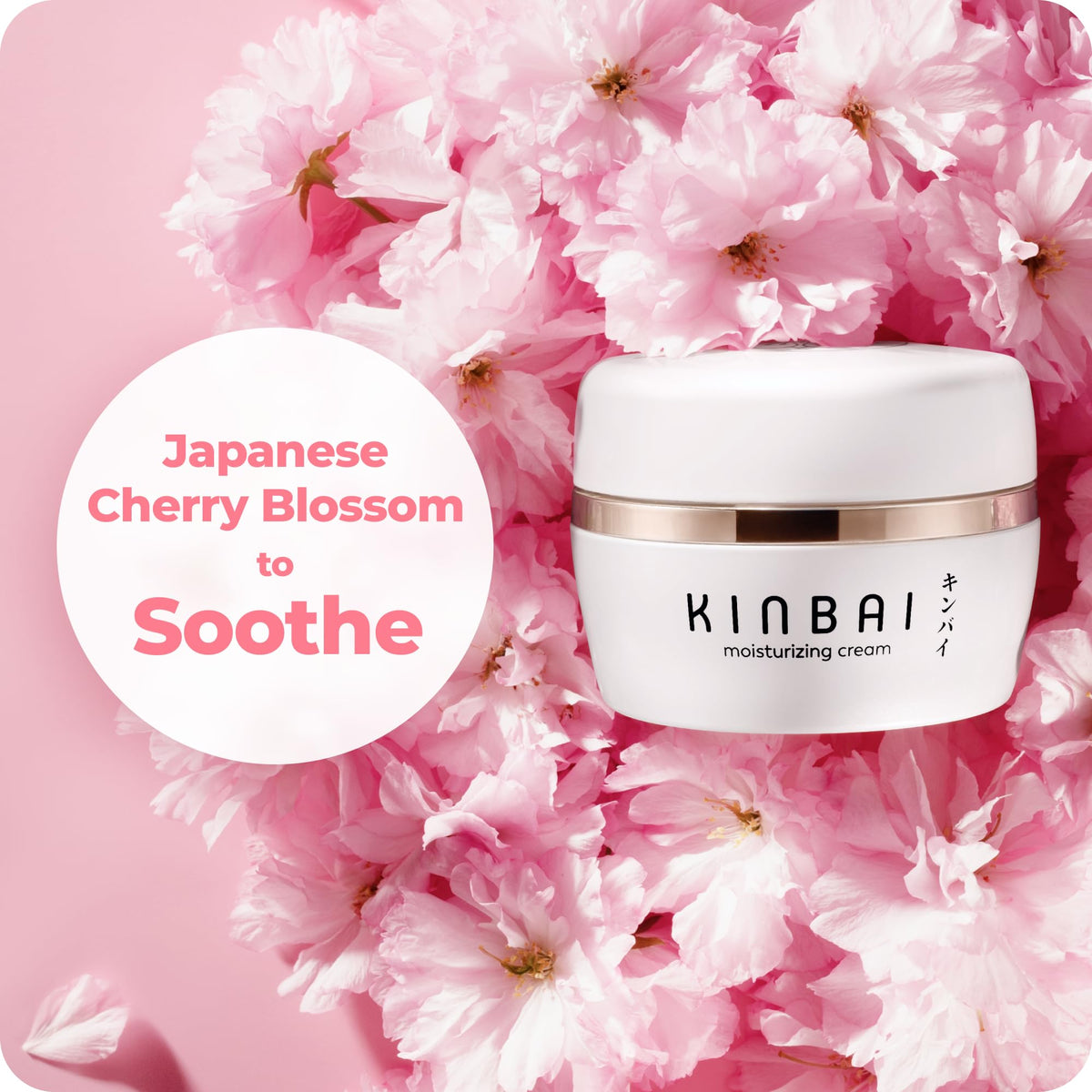 Kinbai Made in Japan seal on packaging signals quality and authentic craftsmanship.