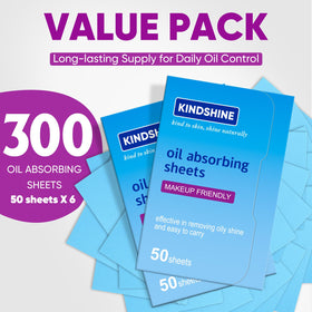 Kindshine compact sheets slip easily into pockets for on-the-go control.