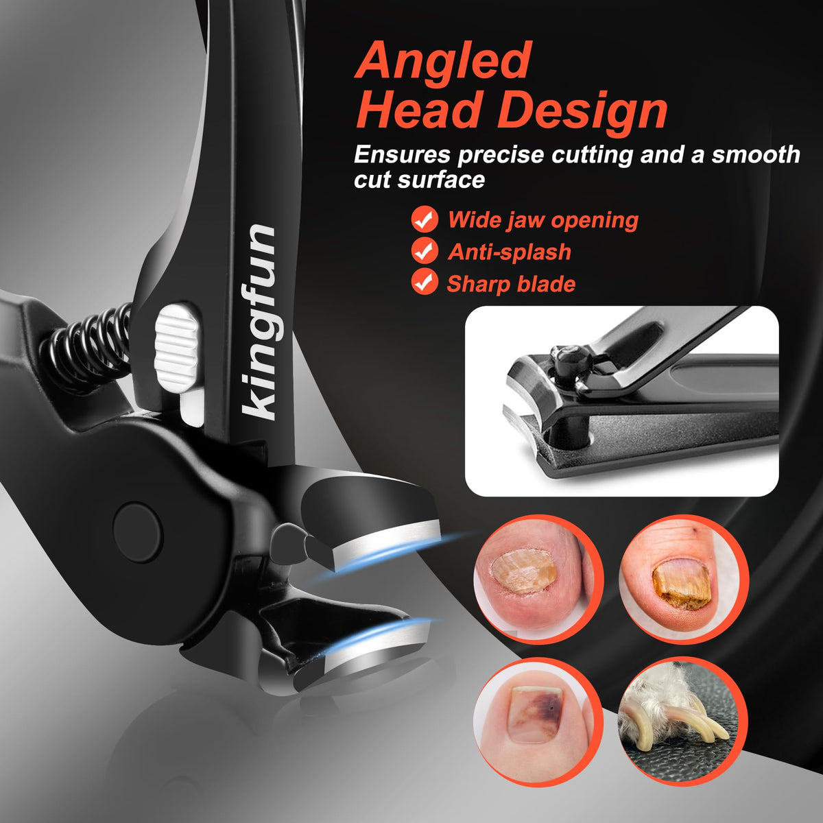Kingfun corrosion-resistant steel, easy to clean and care