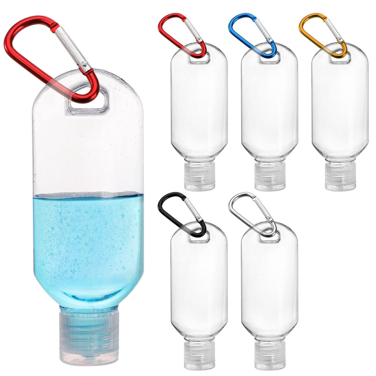 Kingrol 2oz empty bottles cap closeup shows reliable leak-proof design.