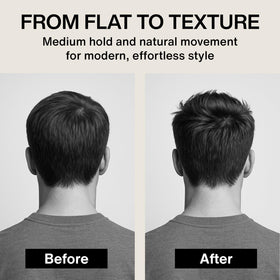Kings Domain Melbourne Shaping Fibre texture formation on hair showing natural movement