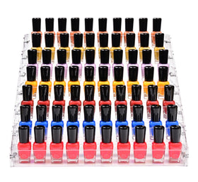 Kingtaily clear acrylic storage highlights cosmetics for quick selection.