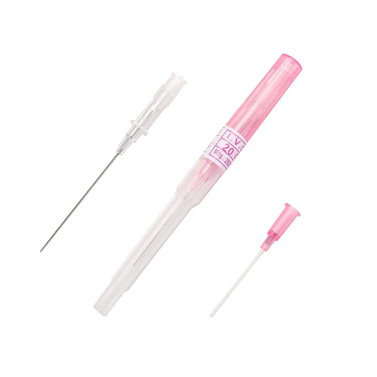 KingWei 316L stainless steel piercing needle showing durable, smooth surface.