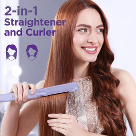 Kinked 5-in-1 curler iron 1-25in adds volume and texture with versatile sizing