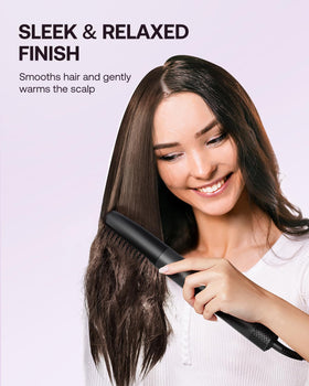 Kinked interchangeable attachments allow versatile looks with a single device