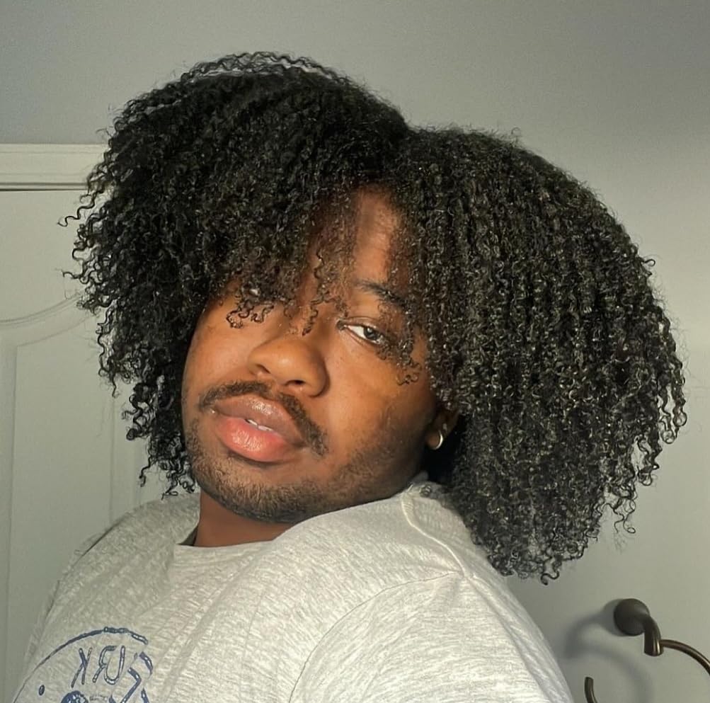 Kinky Curly Original Come Clean Shampoo bottle with label emphasis on moisture balance.