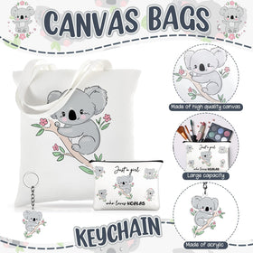 Kinlop acrylic koala keychain adds charming flair to bags