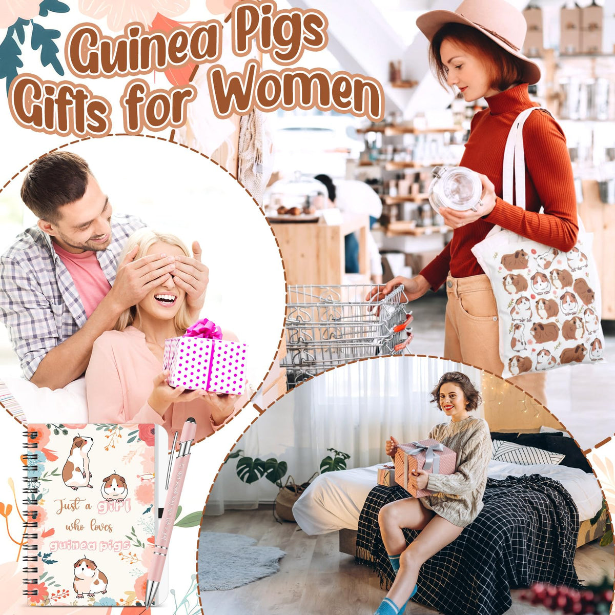 Kinlop guinea pig gift set, perfect for gifting on special occasions