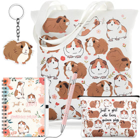 Kinlop notebook cover with guinea pig motif, ideal for daily journaling and notes