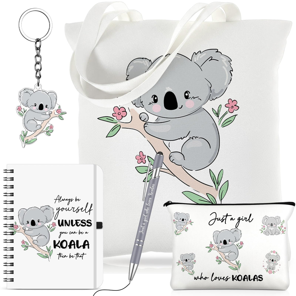 Kinlop koala gifts notebook cover for tidy journaling on the go