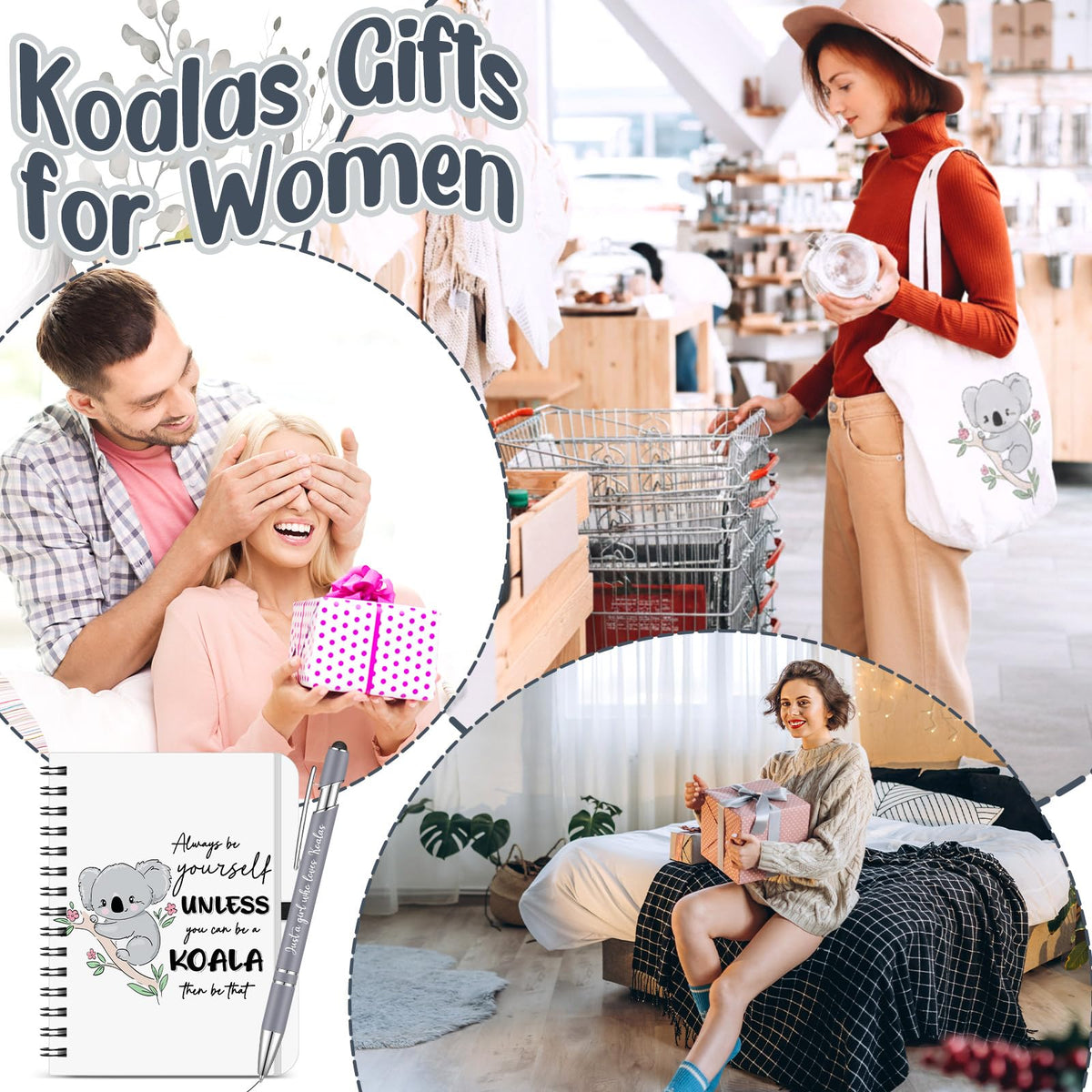 Kinlop koala lover gift set packaging ideal for gifting