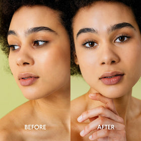 Kinpur Organic Under Eye Patches caffeine and grapefruit brighten the eye area.