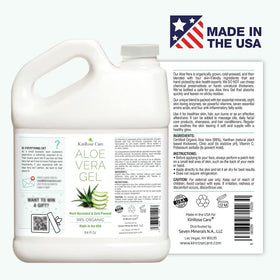 KinRose Care Aloe Vera Gel moisturizes the body with a light finish.