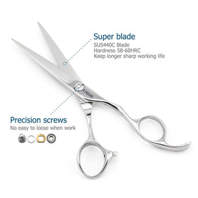 KINSARO ergonomic offset handle closeup shows balanced comfort for long sessions.