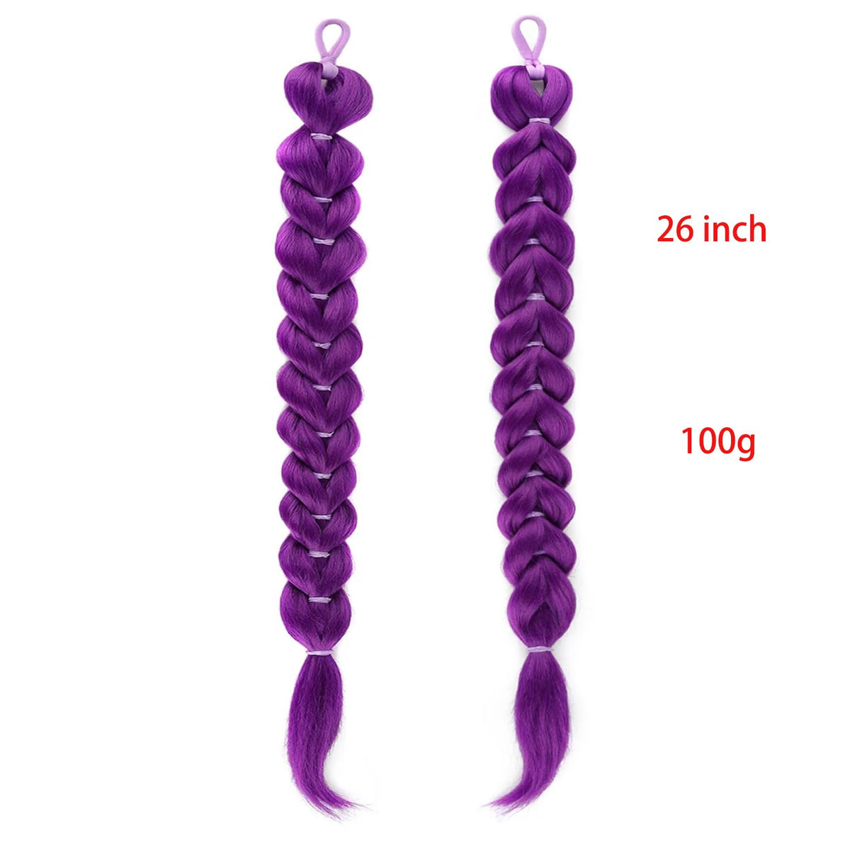 Kintama clip-in ponytail attachment for quick secure wear
