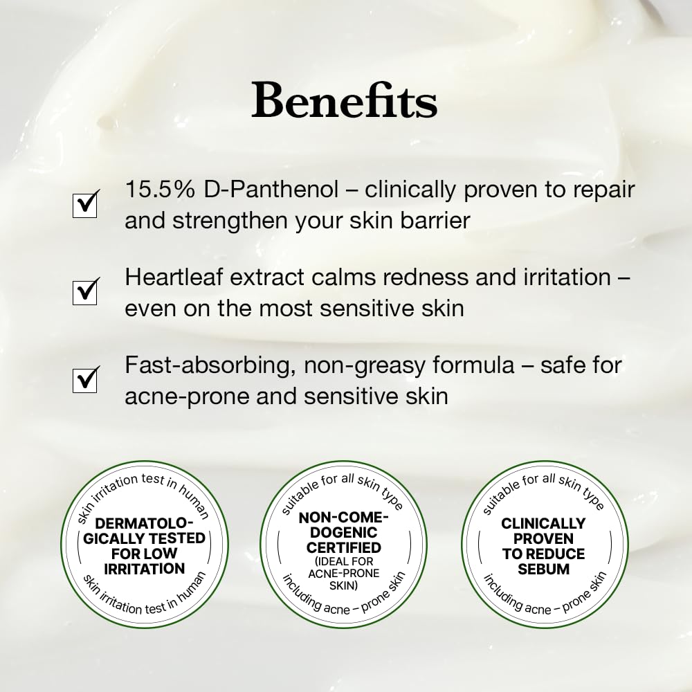 KIOSKIN Heartleaf extract image showing soothing redness reduction.