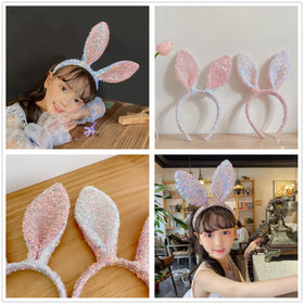 KIPETTO party-ready bunny ears headbands for cosplay and events.