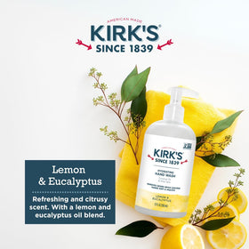 Kirk's Hand Wash with DeoPlex odor-neutralizing technology reduces kitchen odors