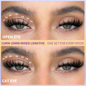 Kiromiro DIY lash kit with bond and seal for at-home extensions.