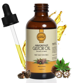 Kisii Jamaican Black Castor Oil bottle for daily hair nourishment and scalp care