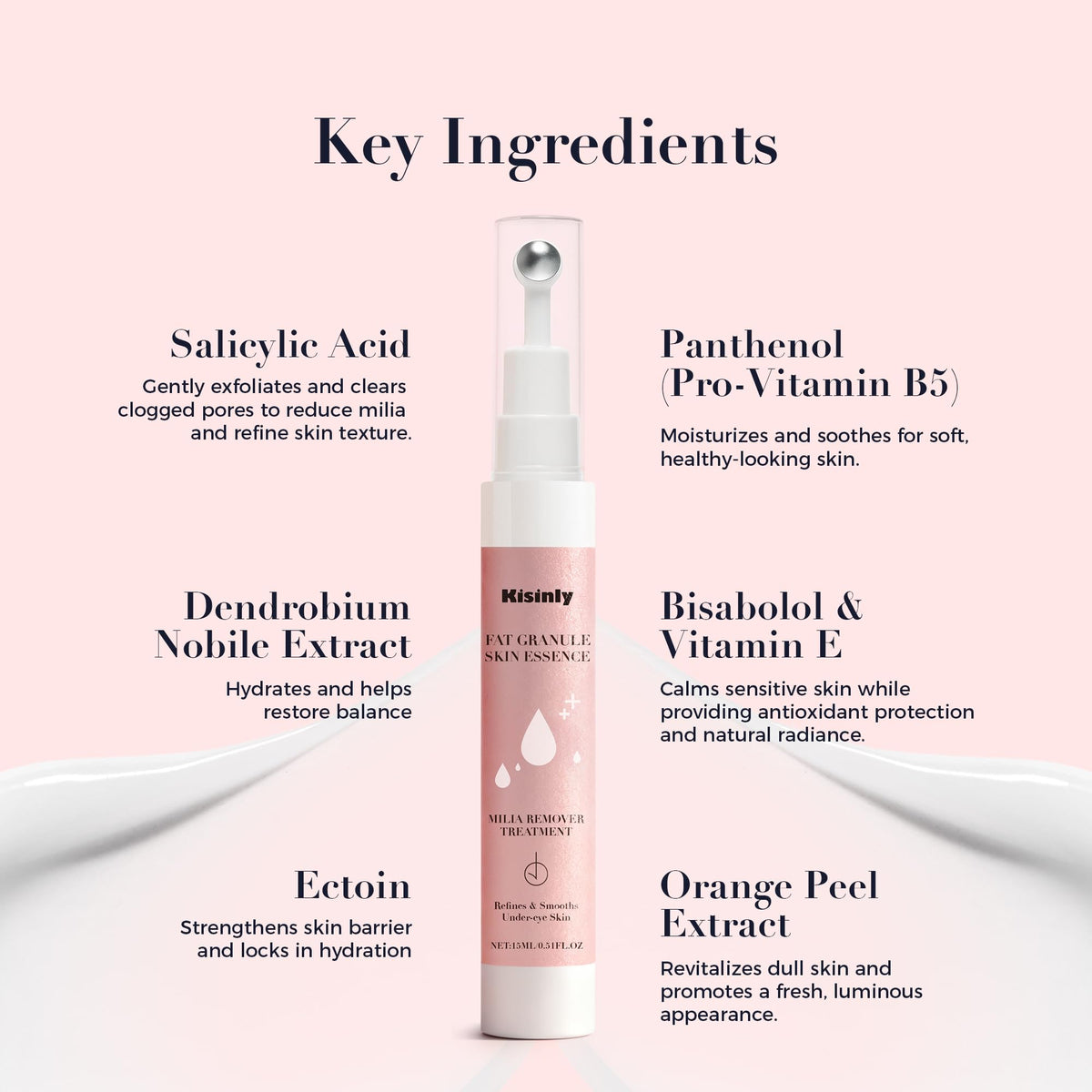 Kisinly Milia Remover targets nasal contours for blemish relief