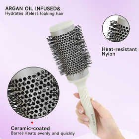 KISMETICS soft touch handle with non-slip grip offers comfortable, controlled styling.