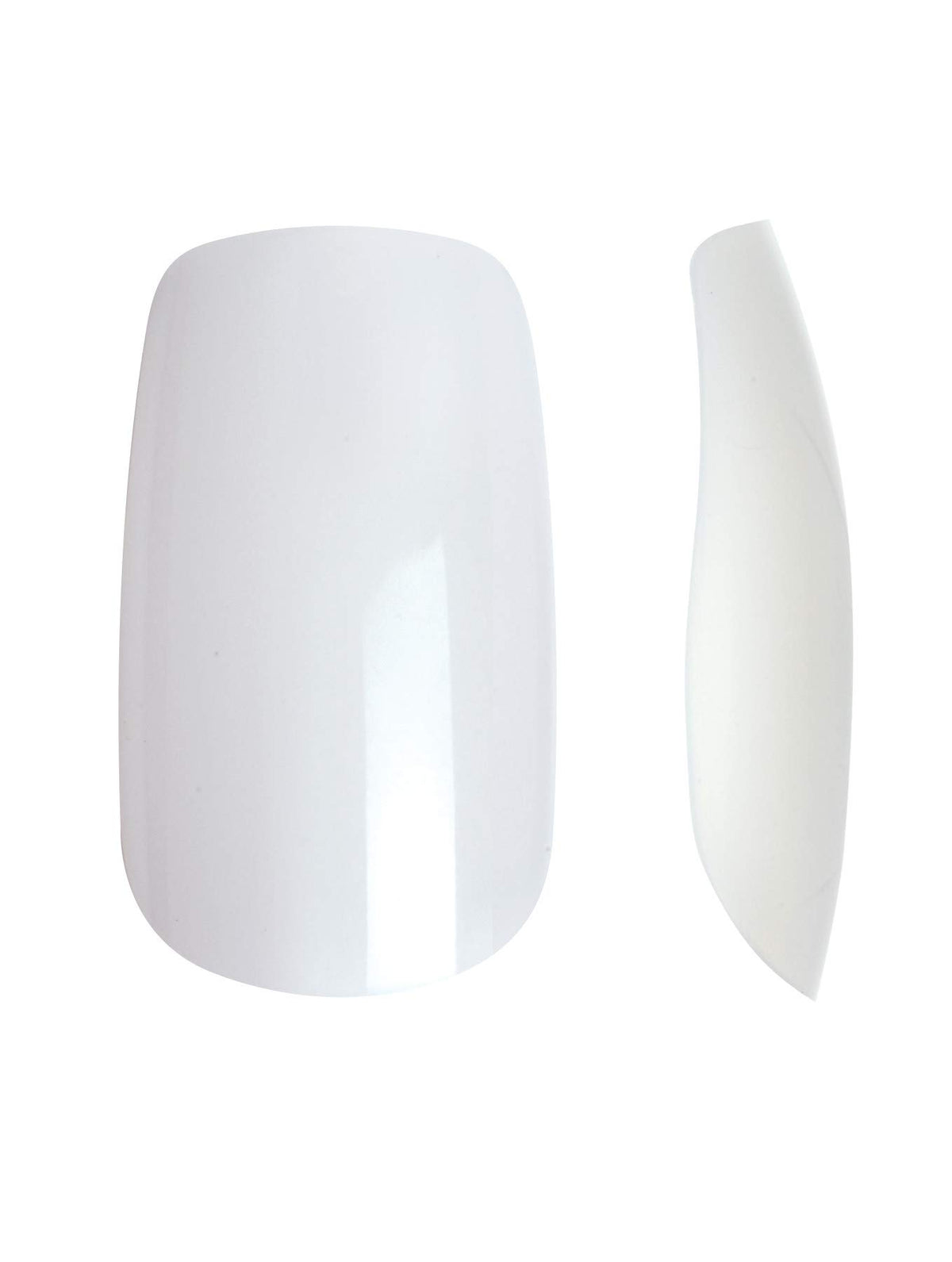 KISS 100 Full Cover Nails Active Square showing medium length look