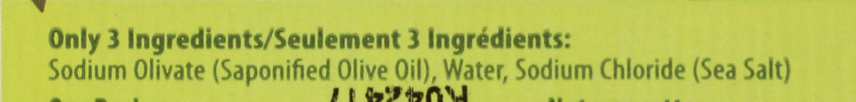 Kiss My Face Pure Olive Oil Bar Soap vegan and cruelty-free branding visible.