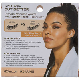 KISS Kiss My Lash Everyday Wearable Volume supports balanced, day-to-night lash enhancement