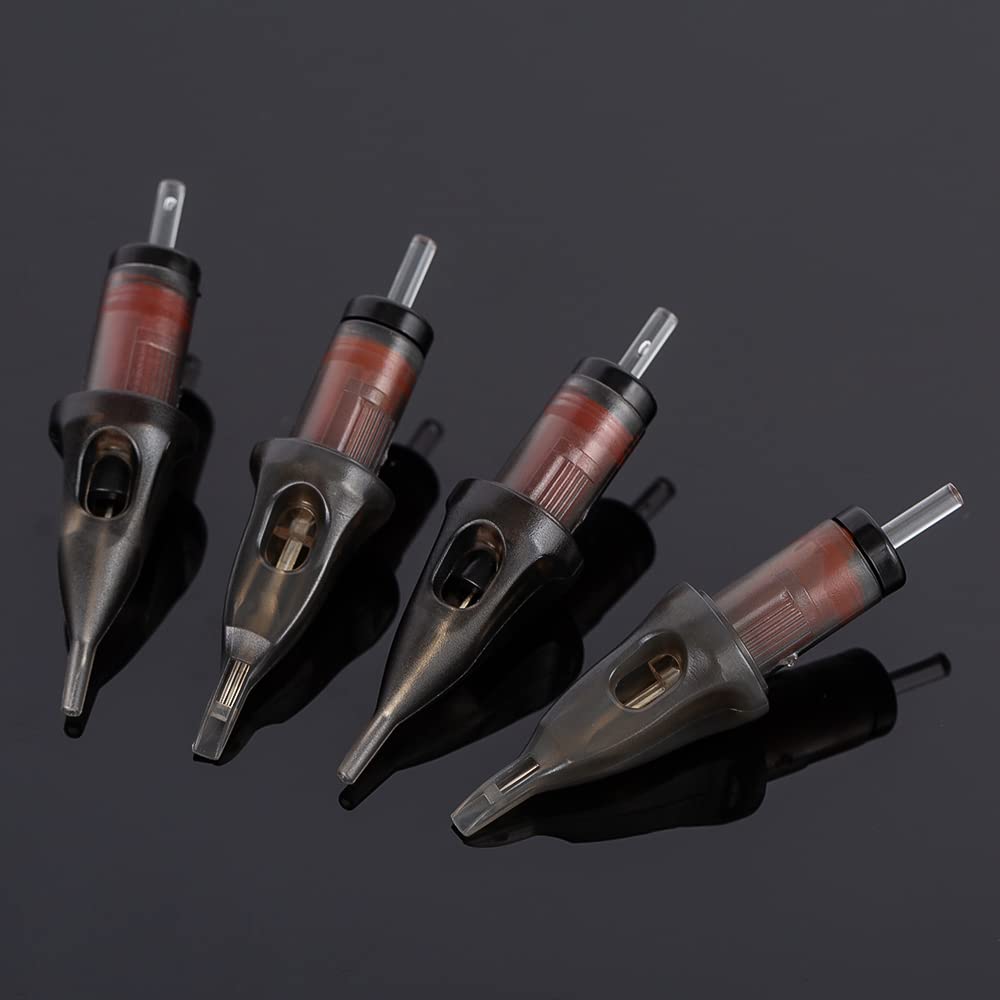 Kiss of Dragon cartridge needles pack for compatible, high-density tattoo color control.