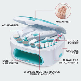 KISS Professional built-in nail dryer unit speeds up at-home drying