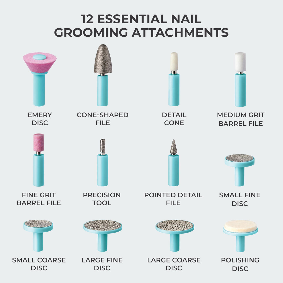 KISS Professional cone-shaped file for precise shaping and prep