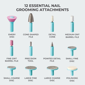 KISS Professional cone-shaped file for precise shaping and prep