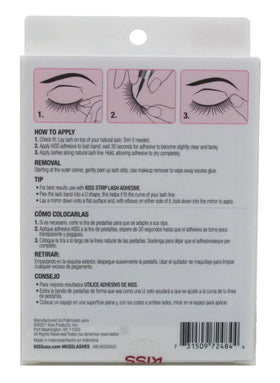 KISS So Wispy Pompadour Lashes wispy-detail: delicate fibers for natural appeal