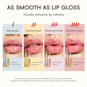 KISSIO plump gloss finish with sheer, luminous shine.