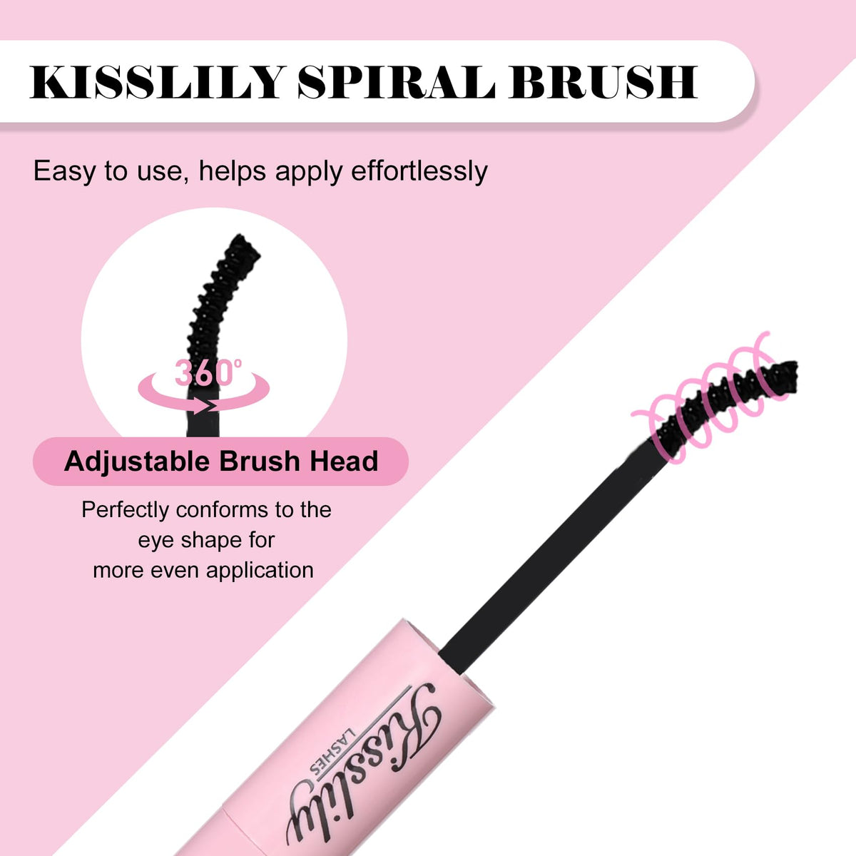 Kisslily packaging demonstrates a 2-in-1 bond and seal design.