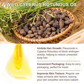 KITNOBLIS Cyperus Rotundus Oil skin texture improvement visual