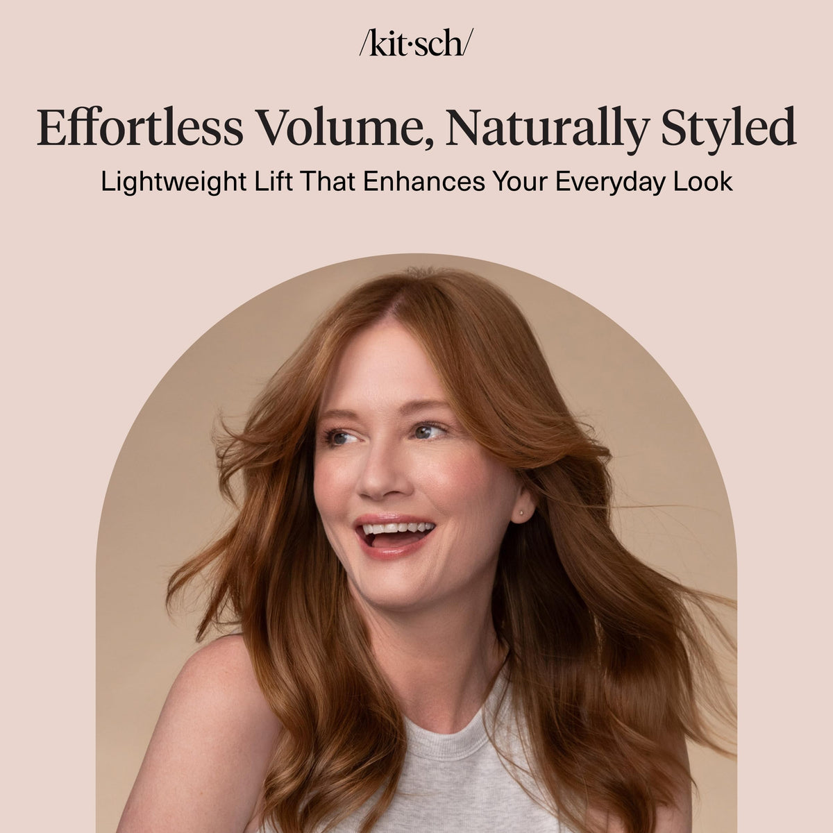 Kitsch Root Hair Volume Spray comes in a 5.3 oz bottle.