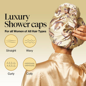Kitsch Harry Potter microfiber hair towel wrap in travel bag demonstrates compact, travel-friendly design