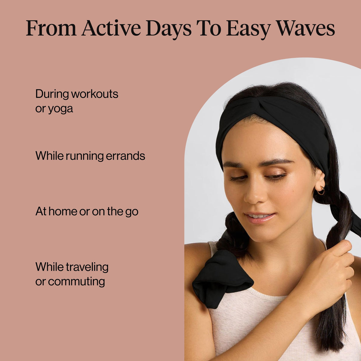 Easy styling with Kitsch Set & Flow for daily use without heat